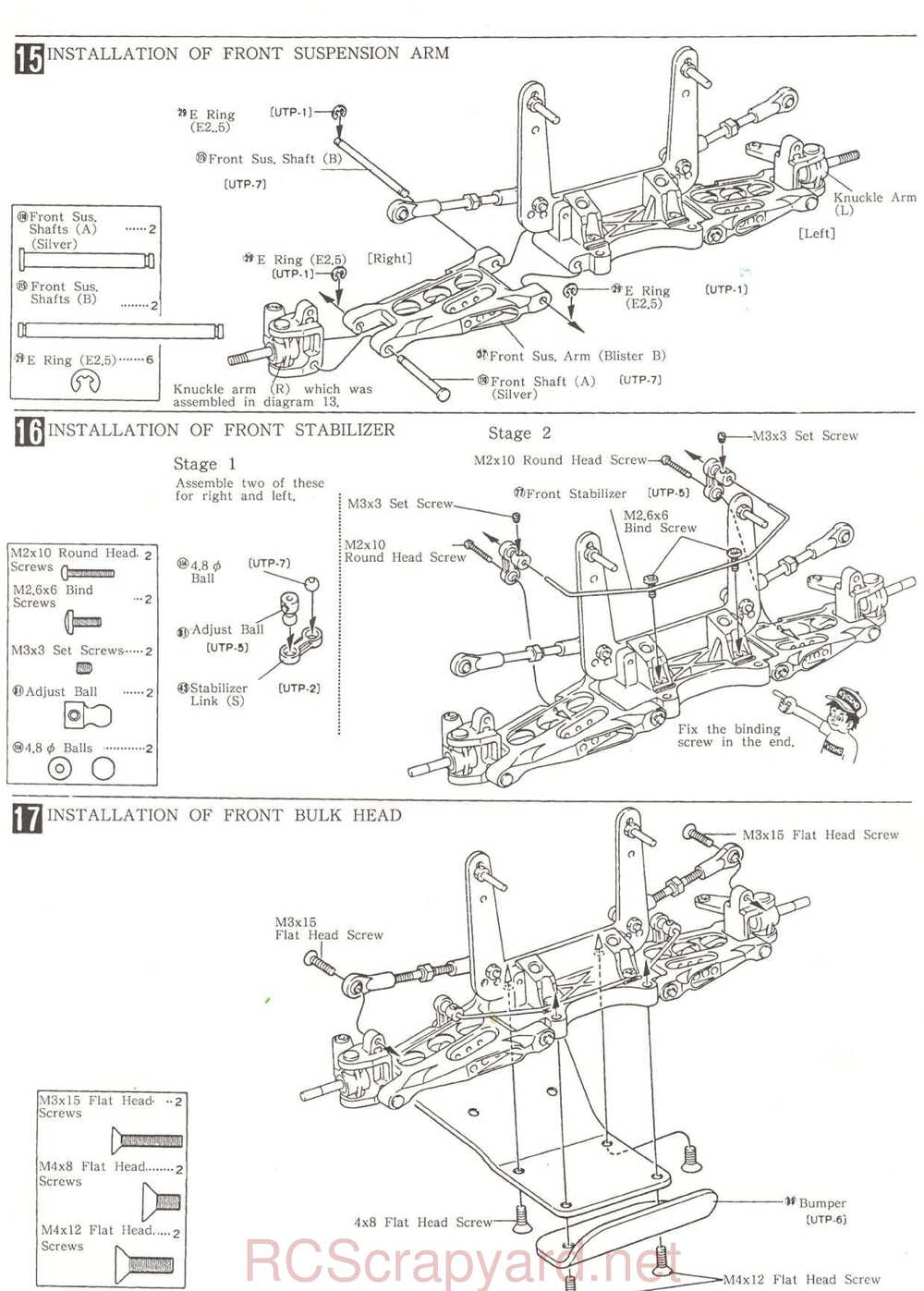 Kyosho - 3117 - Ultima-Pro - Manual - Page 11