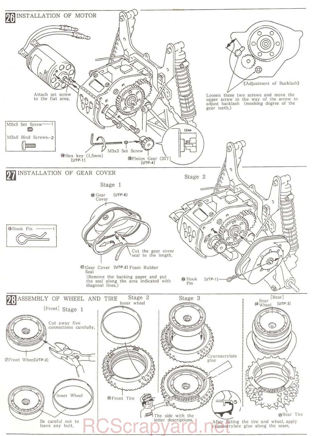 Kyosho - 3117 - Ultima-Pro - Manual - Page 15