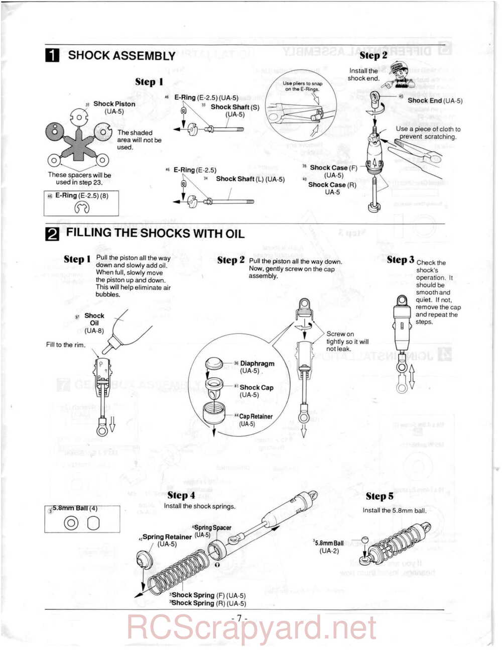 Kyosho - 3118 - Ultima-II - Manual - Page 07