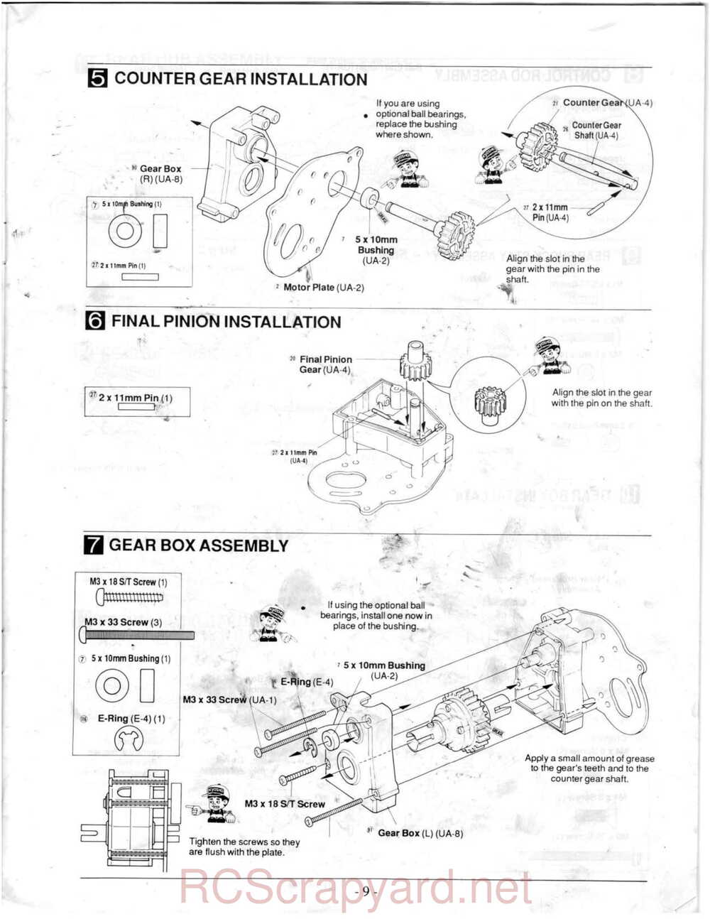 Kyosho - 3118 - Ultima-II - Manual - Page 09