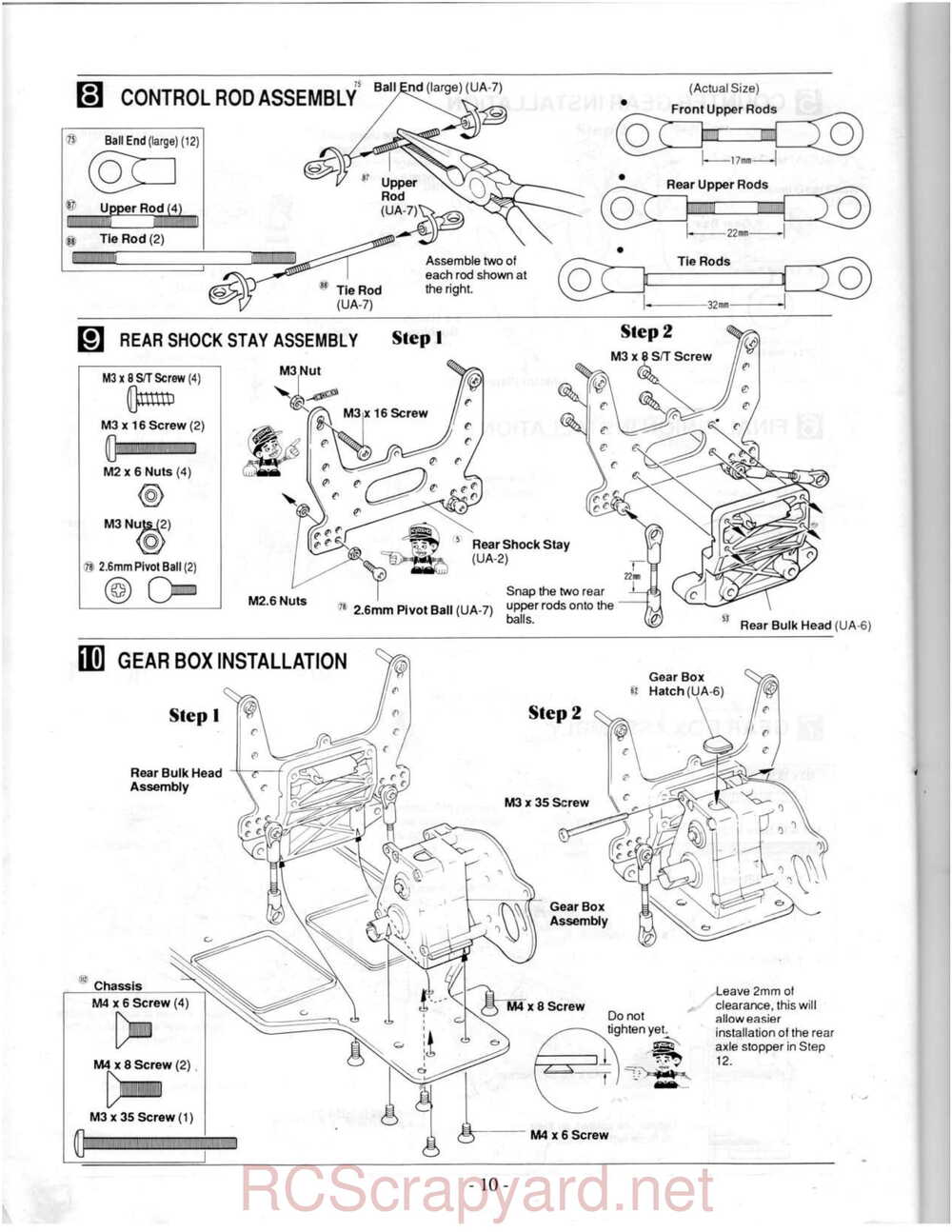 Kyosho - 3118 - Ultima-II - Manual - Page 10