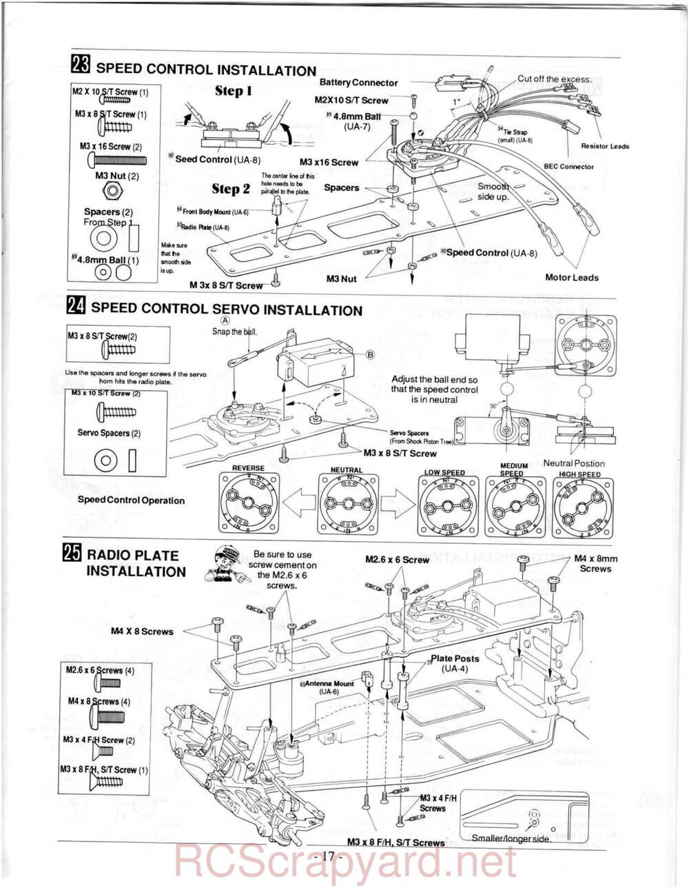 Kyosho - 3118 - Ultima-II - Manual - Page 17