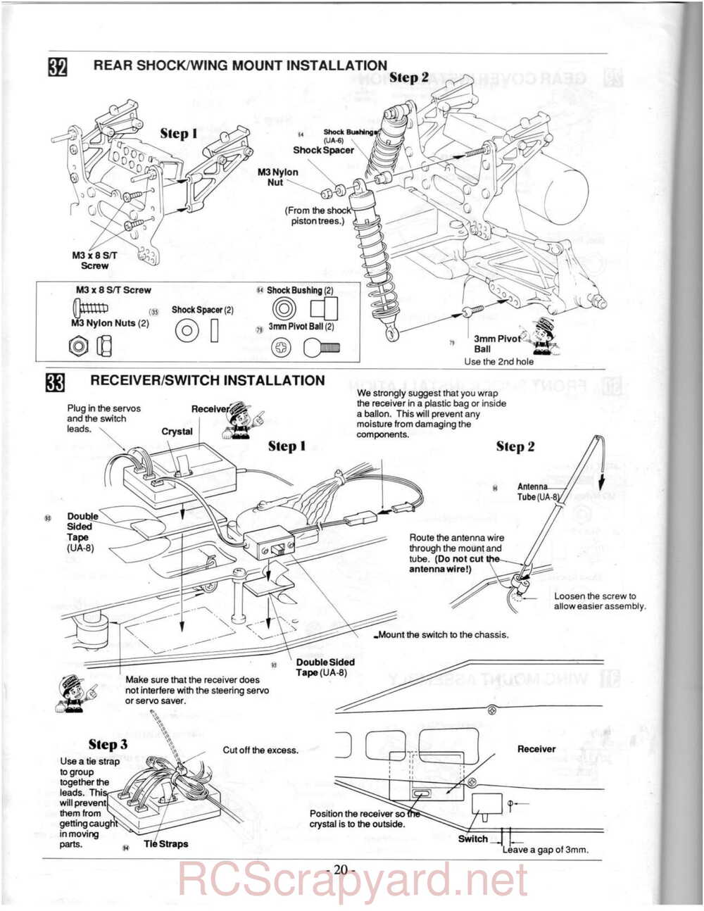 Kyosho - 3118 - Ultima-II - Manual - Page 20