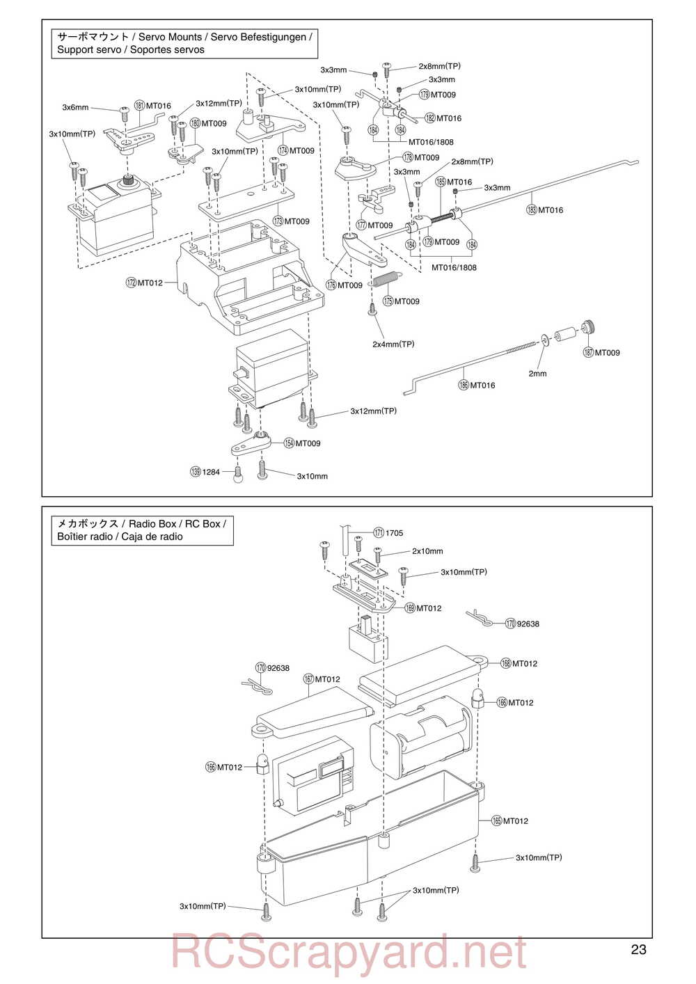 Kyosho - 31181 - Mega-Force - Manual - Page 23