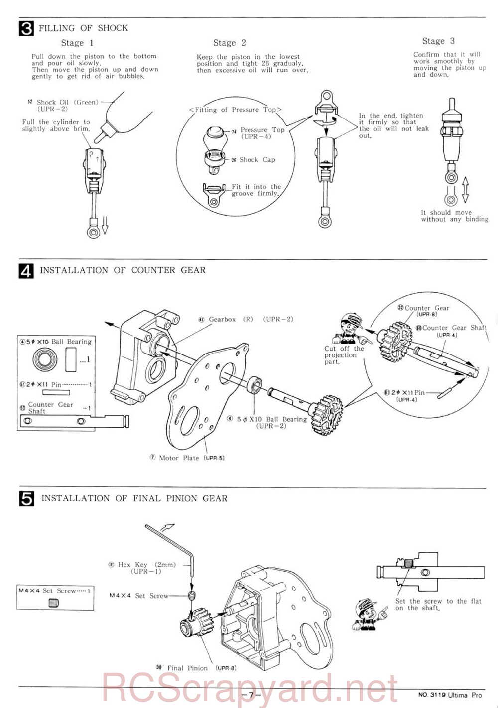 Kyosho - 3119 - Ultima-Pro XL - Manual - Page 07