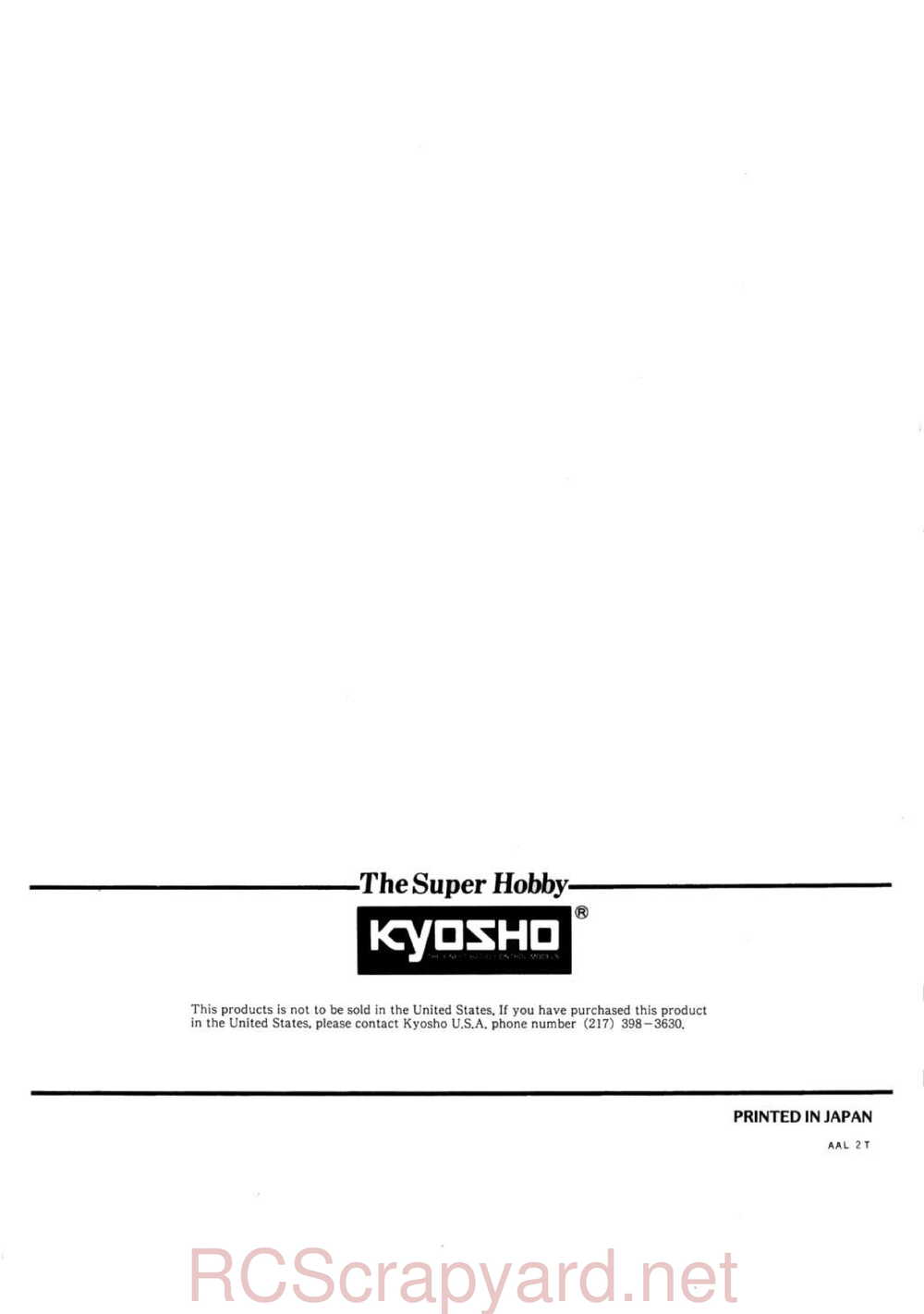 Kyosho - 3119 - Ultima-Pro XL - Manual - Page 26