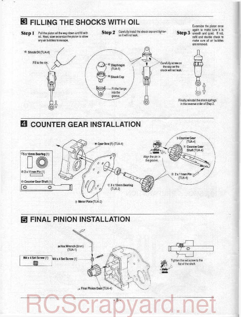 Kyosho - 3120 - Turbo-Ultima II - Manual - Page 08