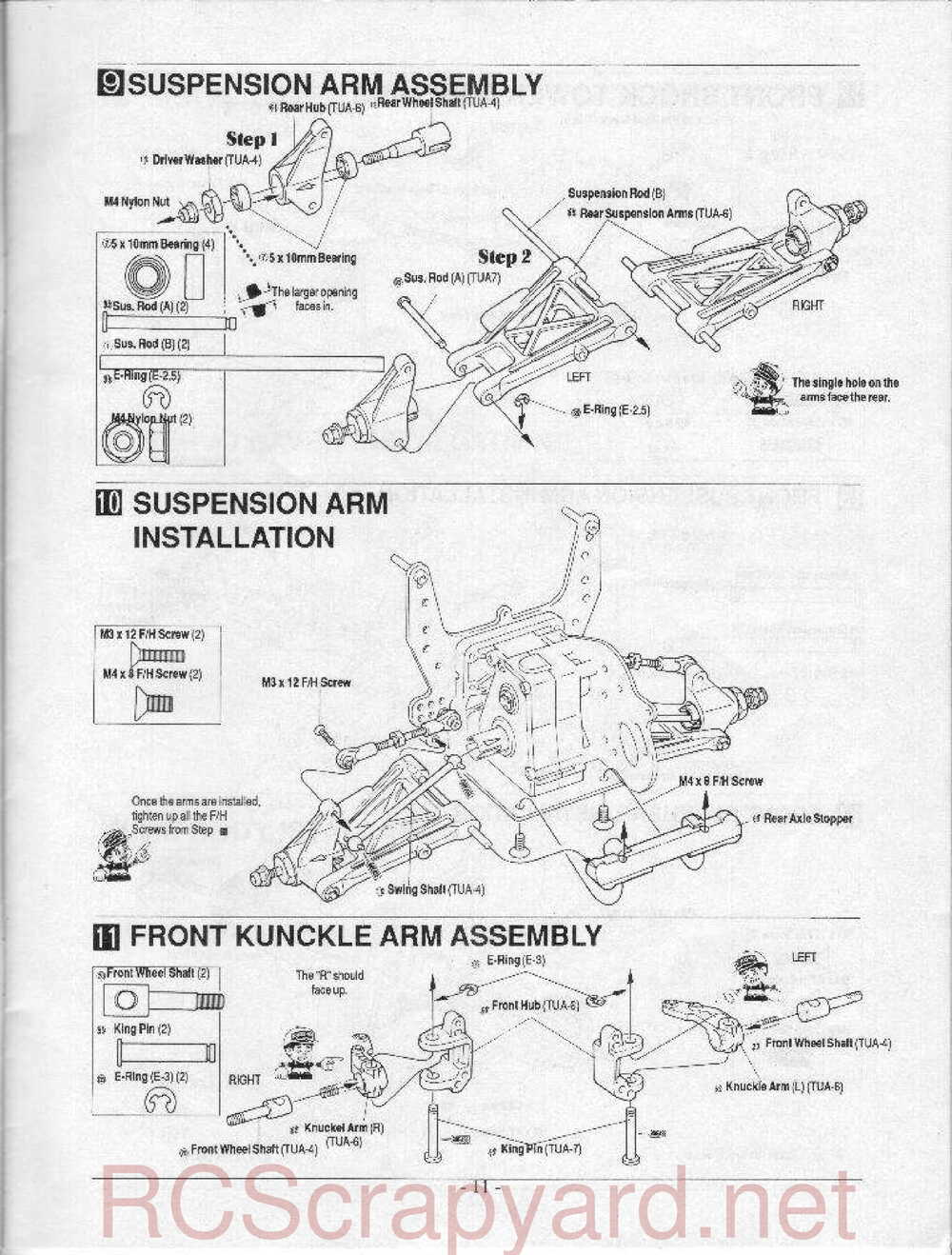 Kyosho - 3120 - Turbo-Ultima II - Manual - Page 11