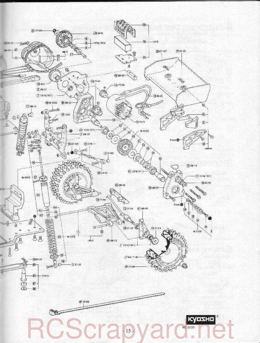 Kyosho - 3120 - Turbo-Ultima II - Manual - Page 15