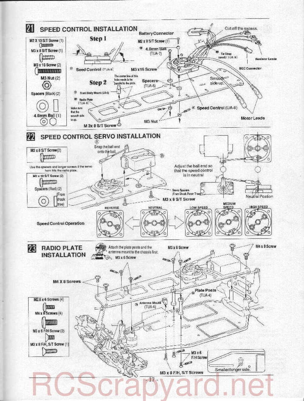 Kyosho - 3120 - Turbo-Ultima II - Manual - Page 17
