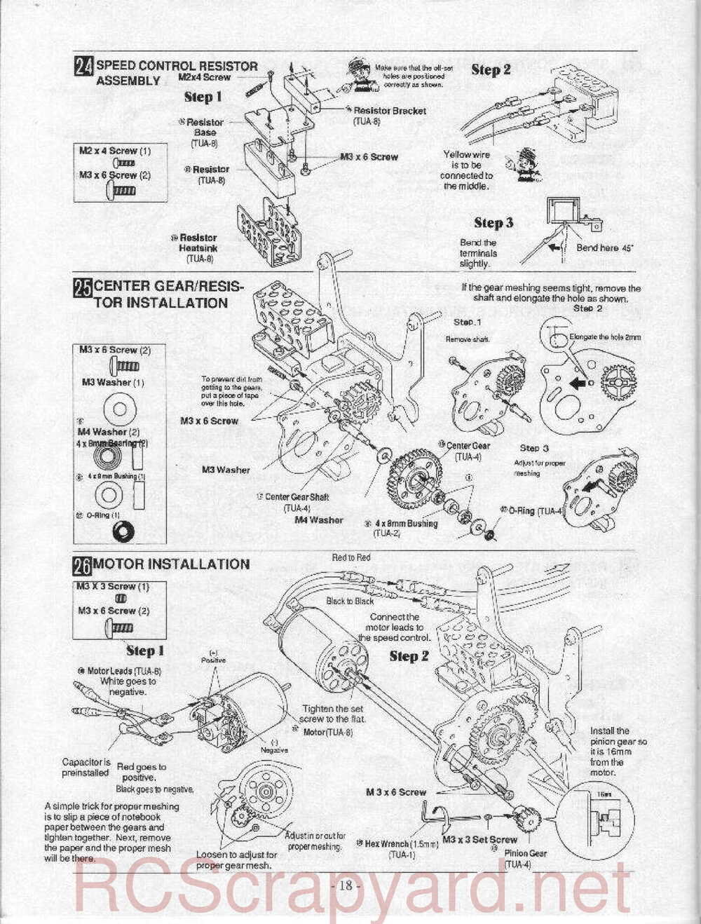 Kyosho - 3120 - Turbo-Ultima II - Manual - Page 18