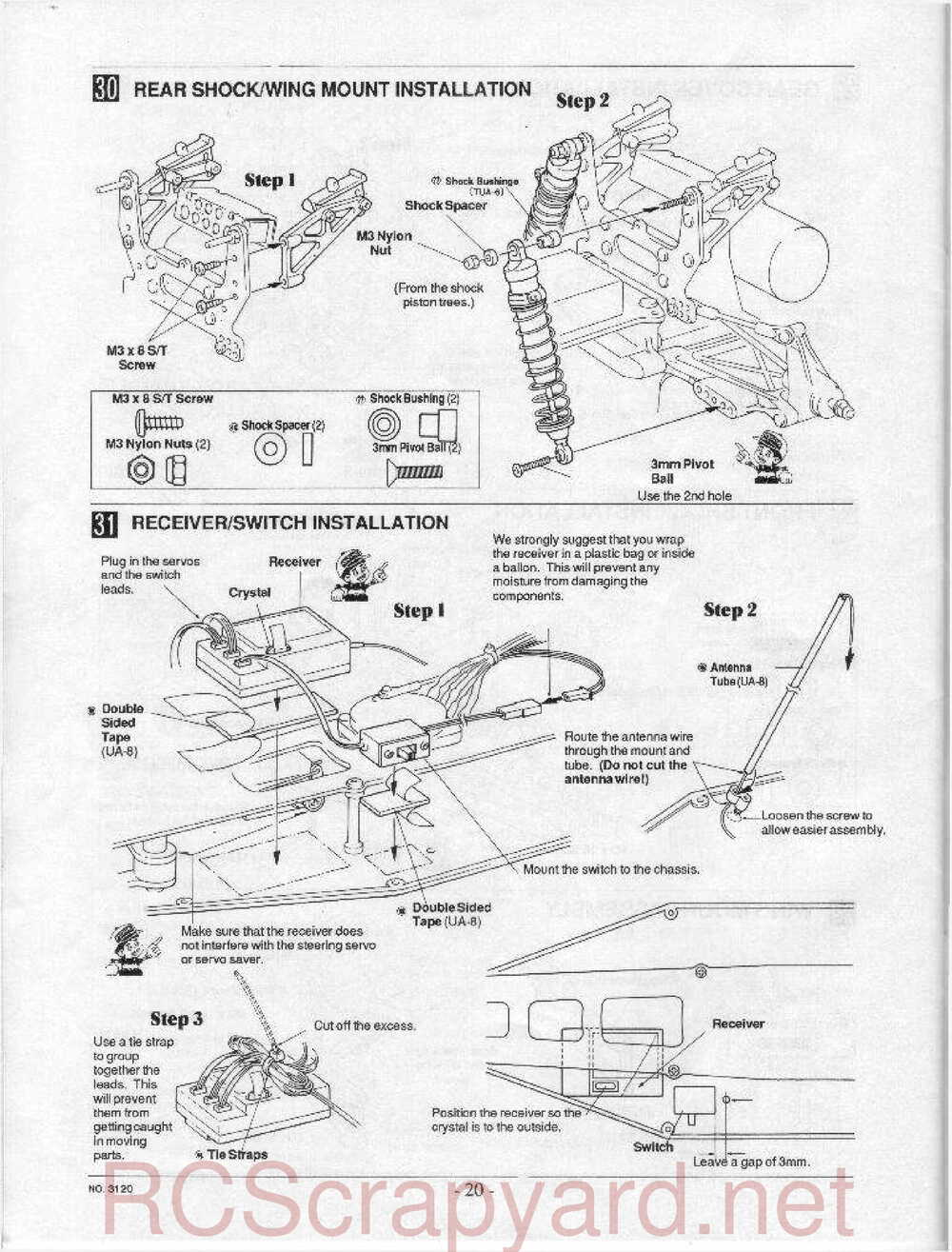 Kyosho - 3120 - Turbo-Ultima II - Manual - Page 20