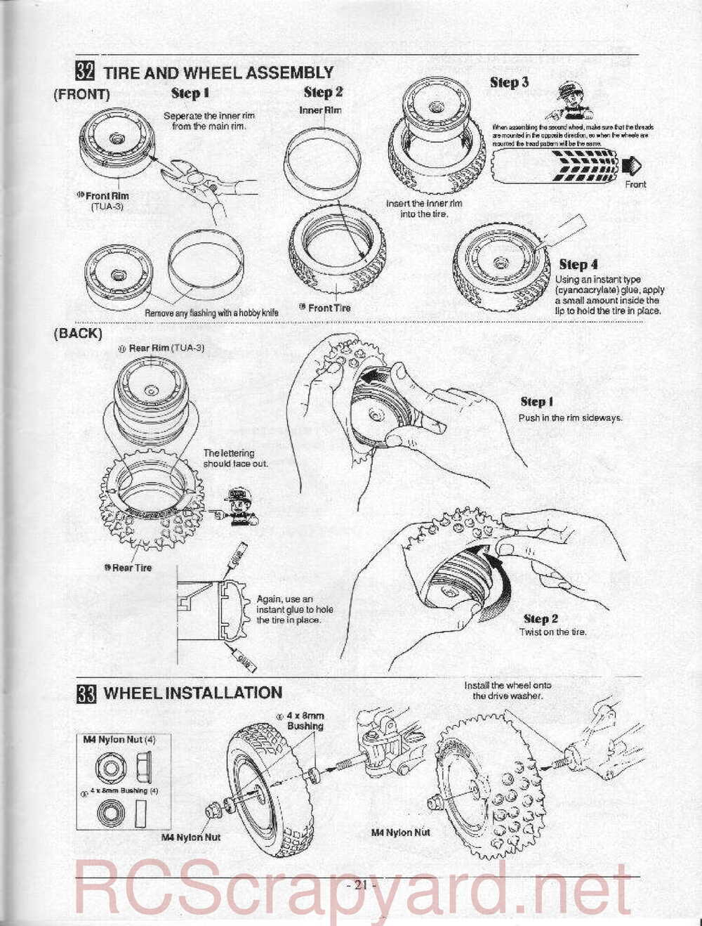 Kyosho - 3120 - Turbo-Ultima II - Manual - Page 21