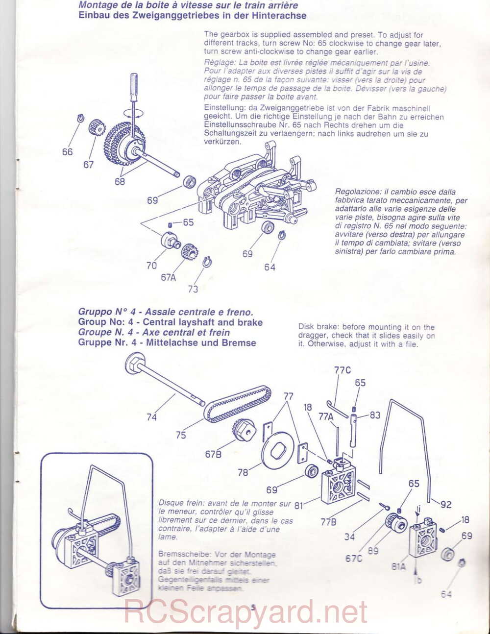 Kyosho - 3122 - BMT 891 - Manual - Page 05