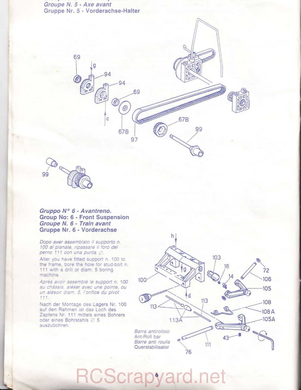 Kyosho - 3122 - BMT 891 - Manual - Page 06