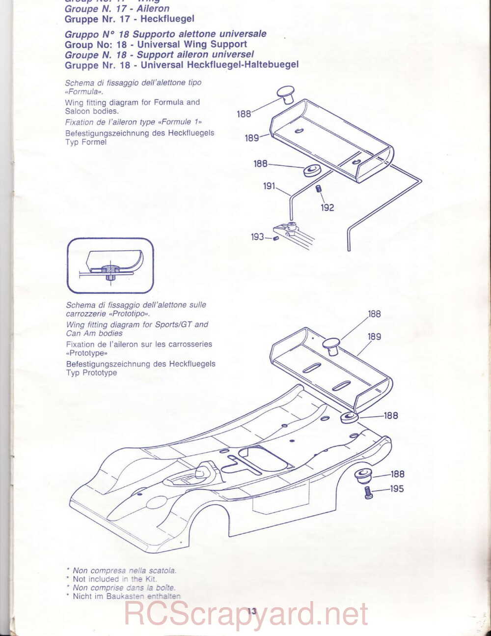 Kyosho - 3122 - BMT 891 - Manual - Page 13