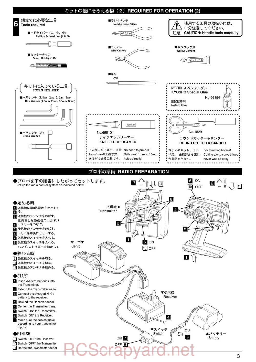 Kyosho - 31224 - Mad-Armour - Manual - Page 03