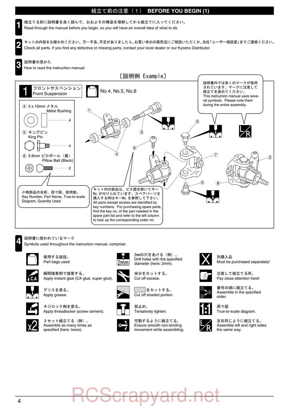 Kyosho - 31224 - Mad-Armour - Manual - Page 04