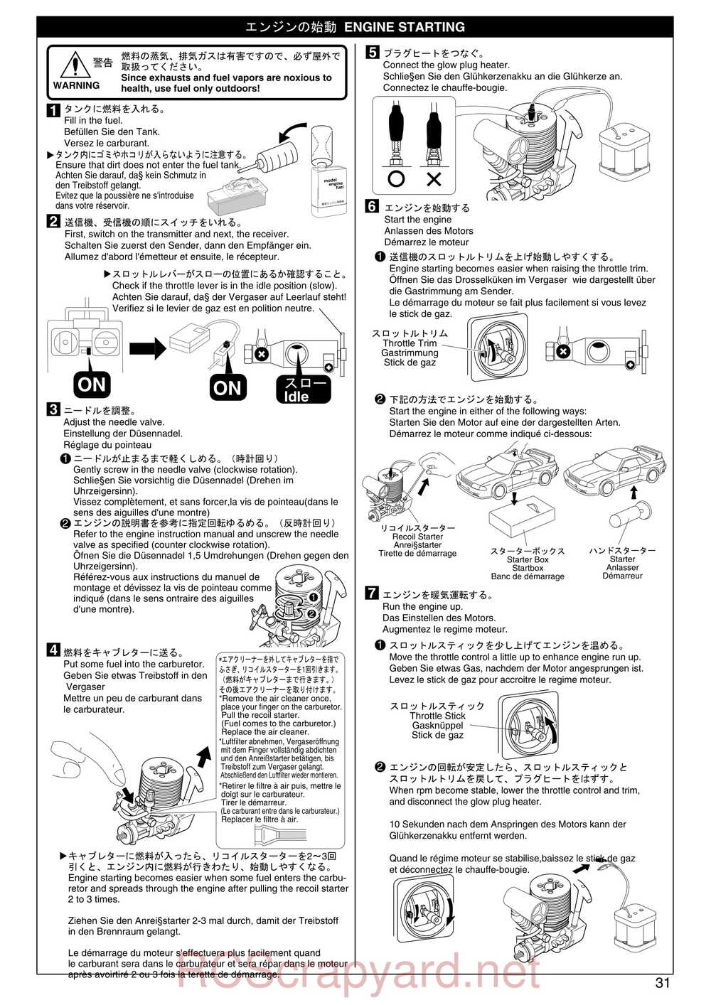 Kyosho - 31241 - V-One-S - Manual - Page 31
