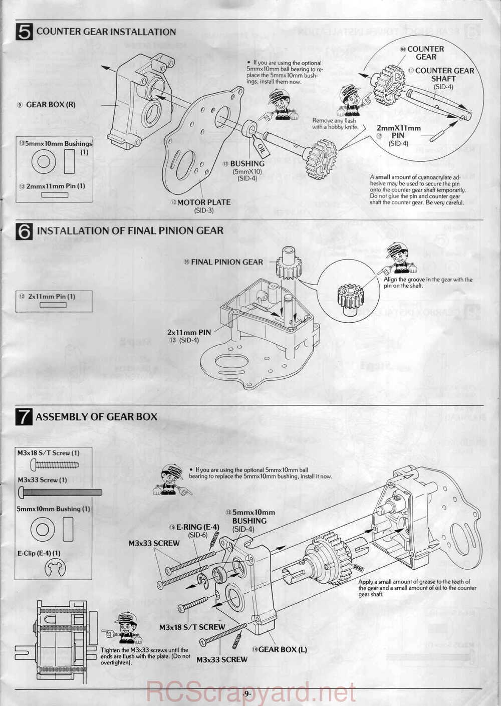 Kyosho - 3126 - Sideways Sprint-Car - Manual - Page 09