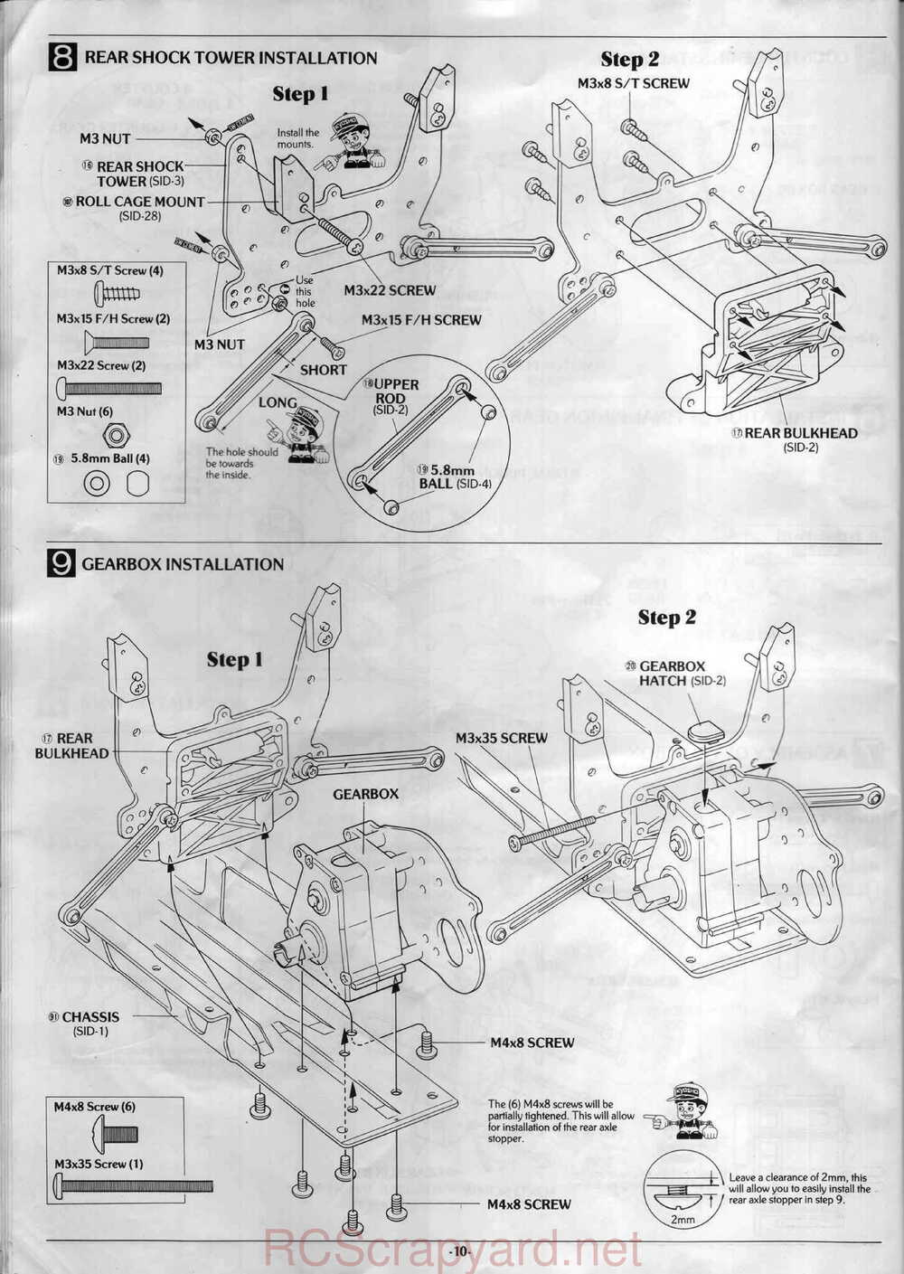 Kyosho - 3126 - Sideways Sprint-Car - Manual - Page 10