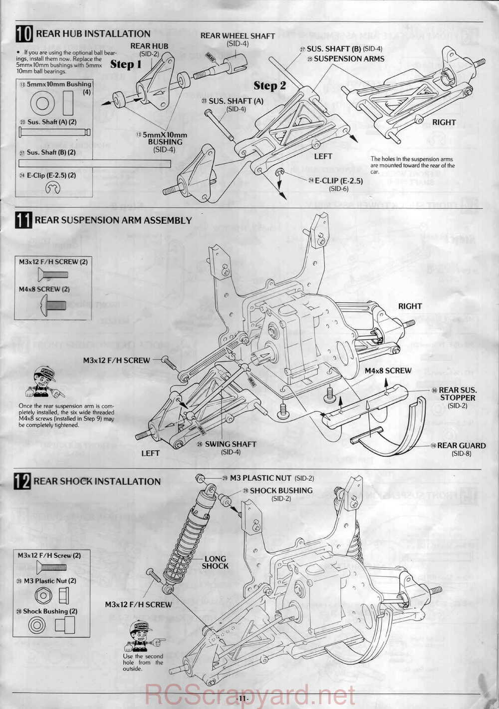 Kyosho - 3126 - Sideways Sprint-Car - Manual - Page 11