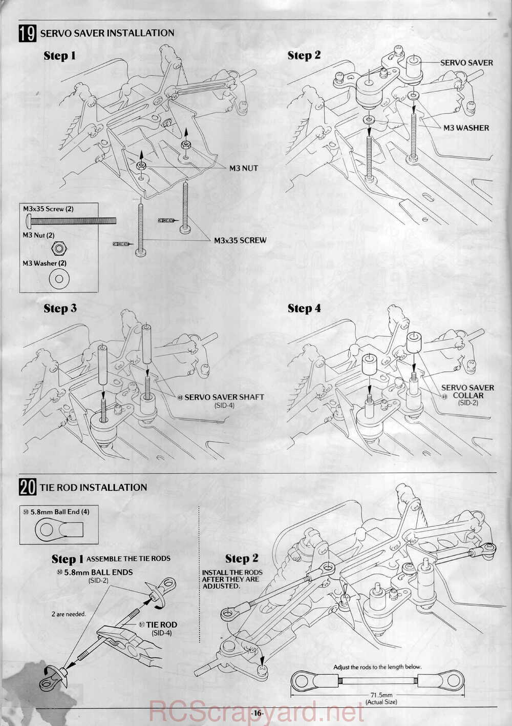Kyosho - 3126 - Sideways Sprint-Car - Manual - Page 16