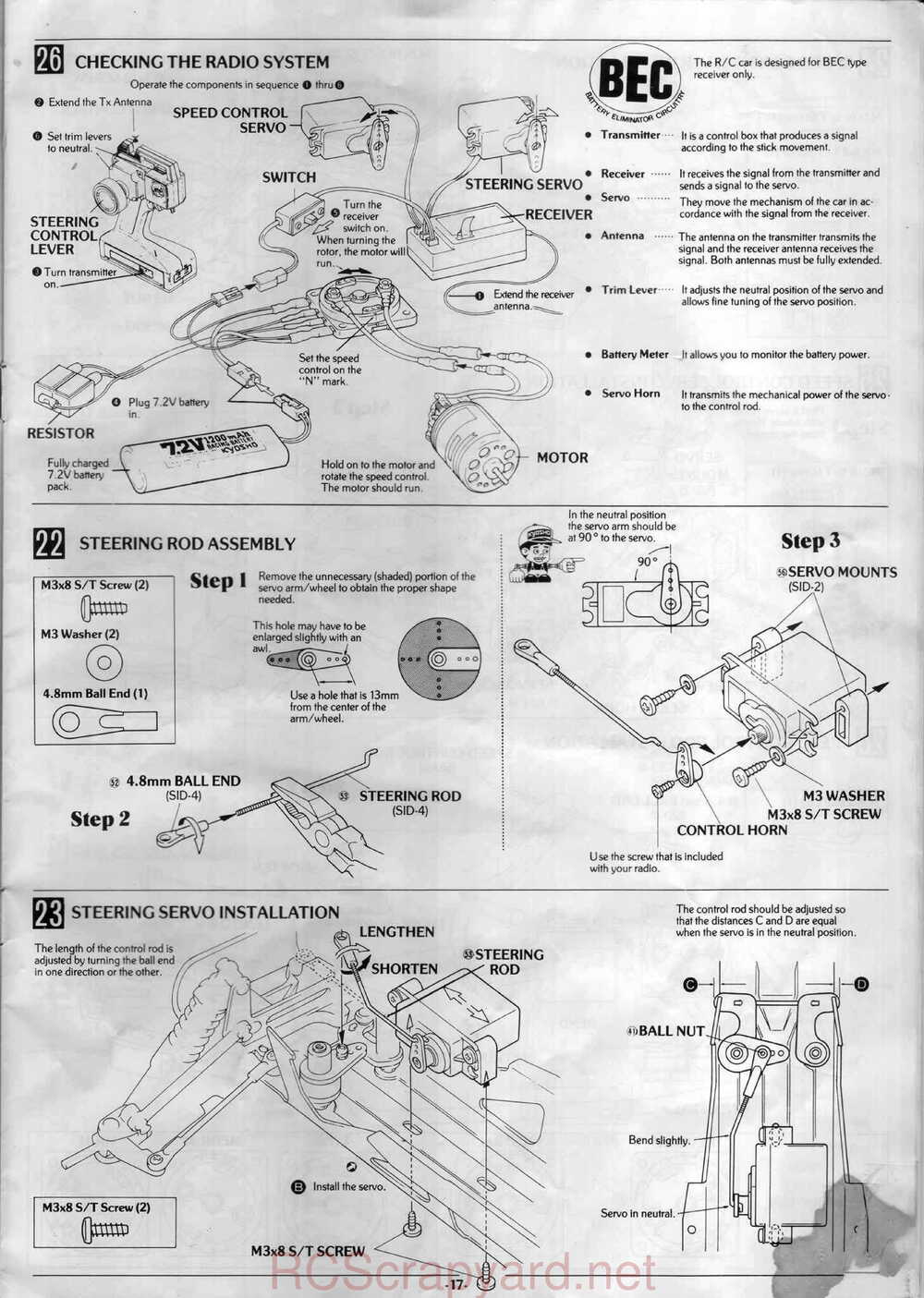 Kyosho - 3126 - Sideways Sprint-Car - Manual - Page 17
