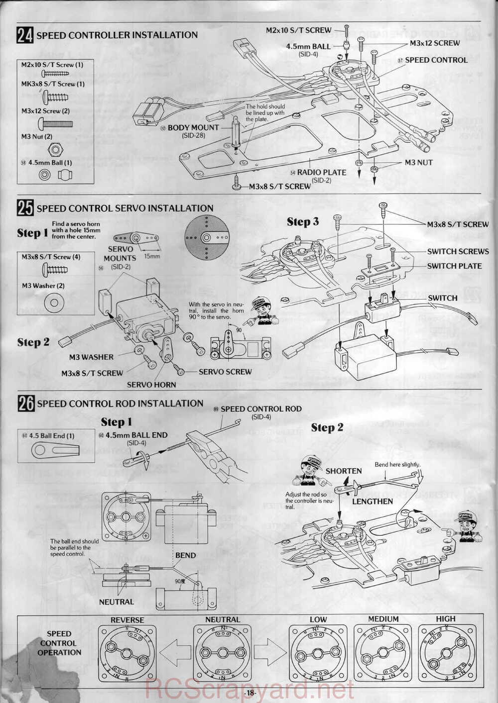 Kyosho - 3126 - Sideways Sprint-Car - Manual - Page 18