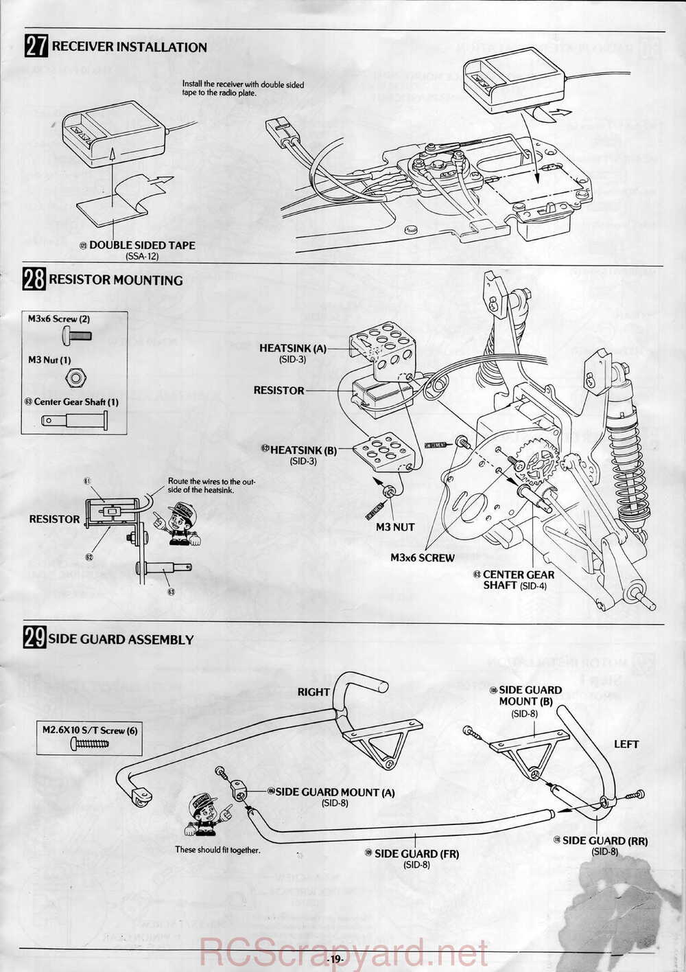 Kyosho - 3126 - Sideways Sprint-Car - Manual - Page 19