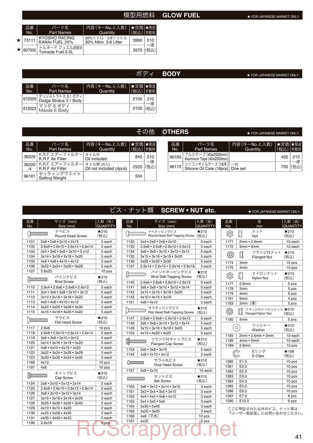 Kyosho - 31260 - V-One-RRR-Evo-WC - Manual - Page 40