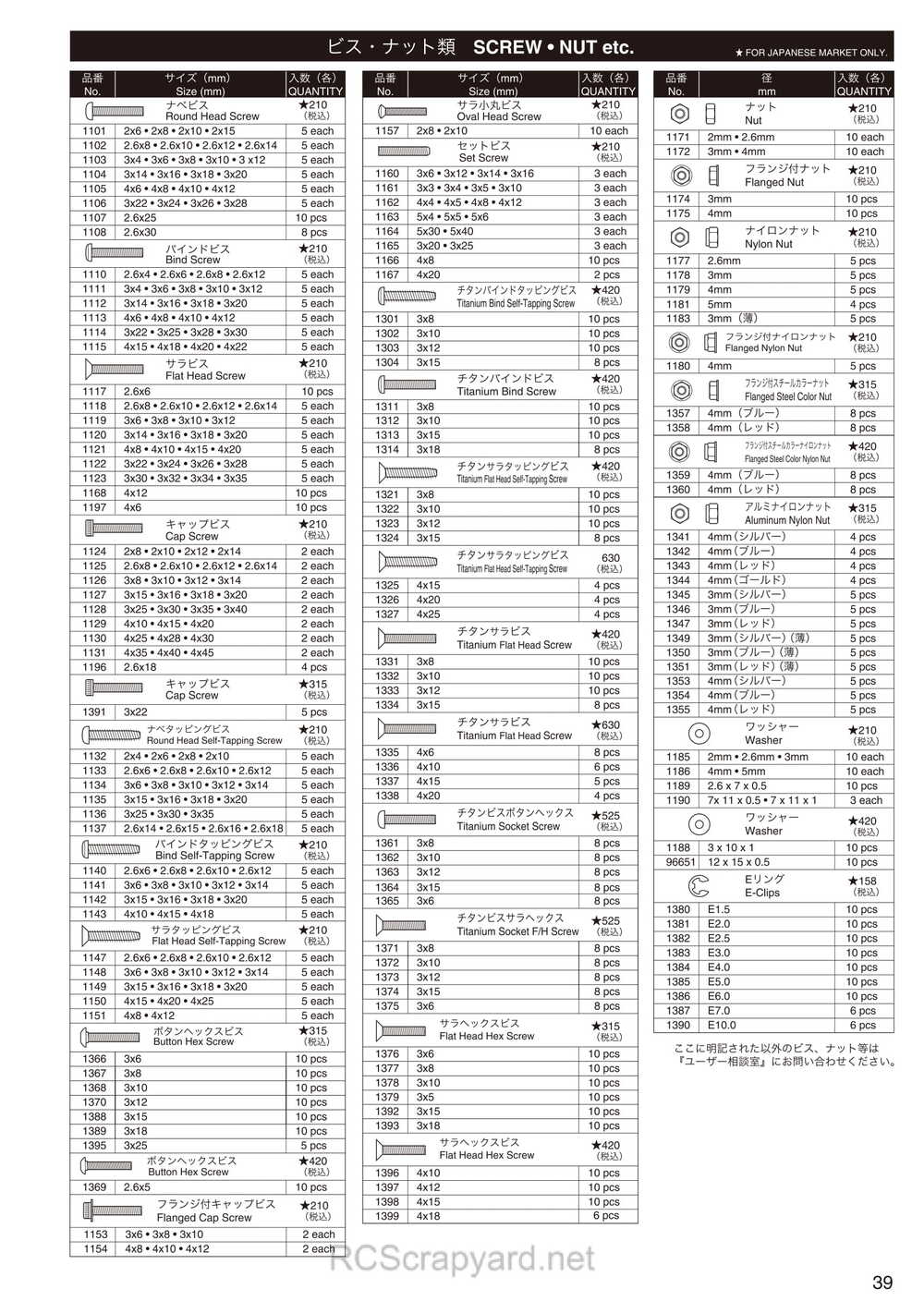 Kyosho - 31262 - V-One-RRR-Evo2 - Manual - Page 38