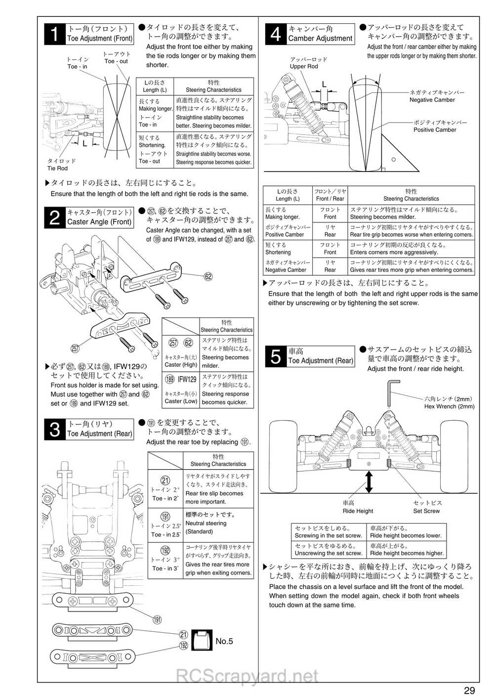 Kyosho - 31273 - Inferno-MP-7-5-Yuichi3 - Manual - Page 29