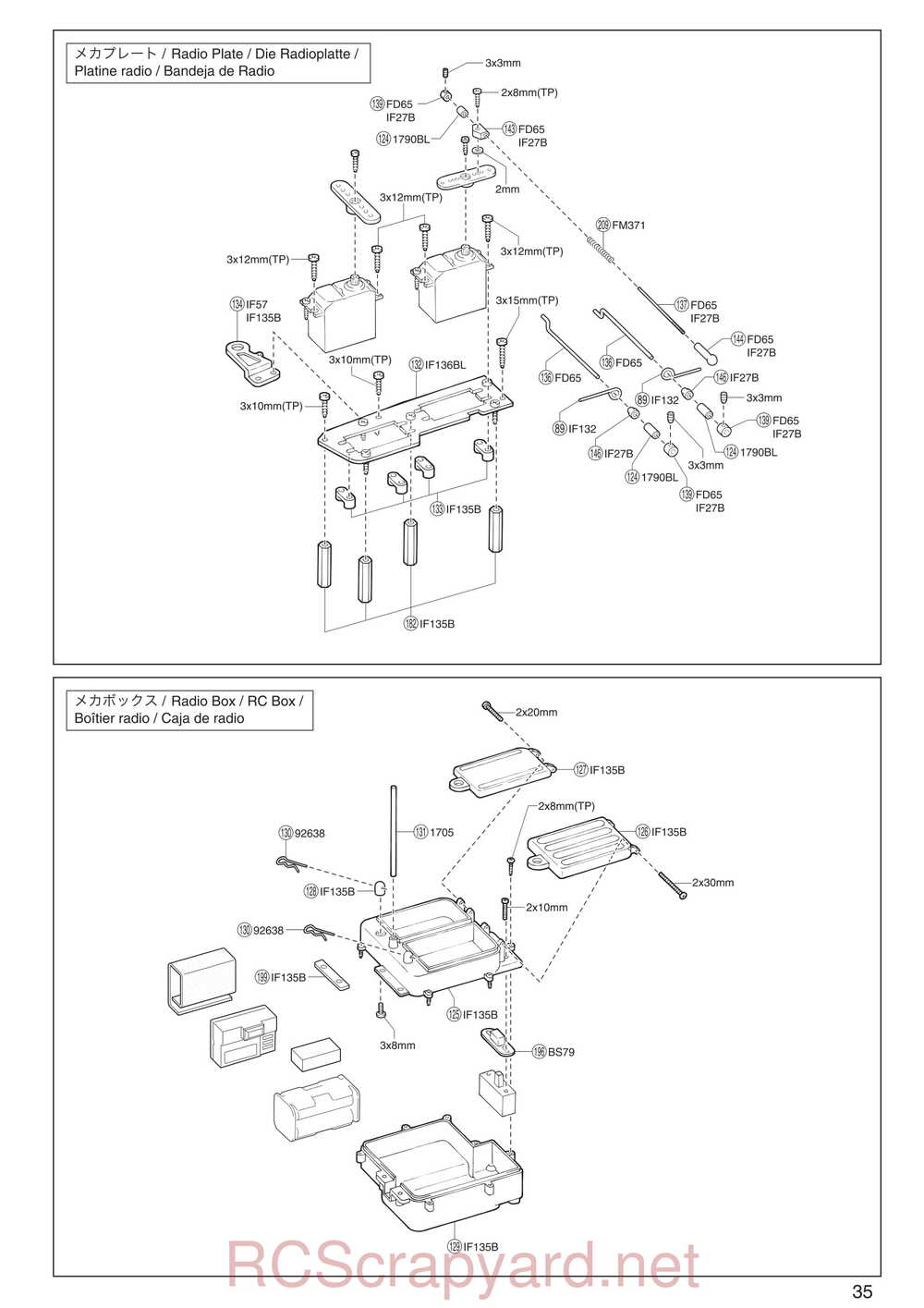 Kyosho - 31277 - Inferno-US-Sports-RS - Manual - Page 04