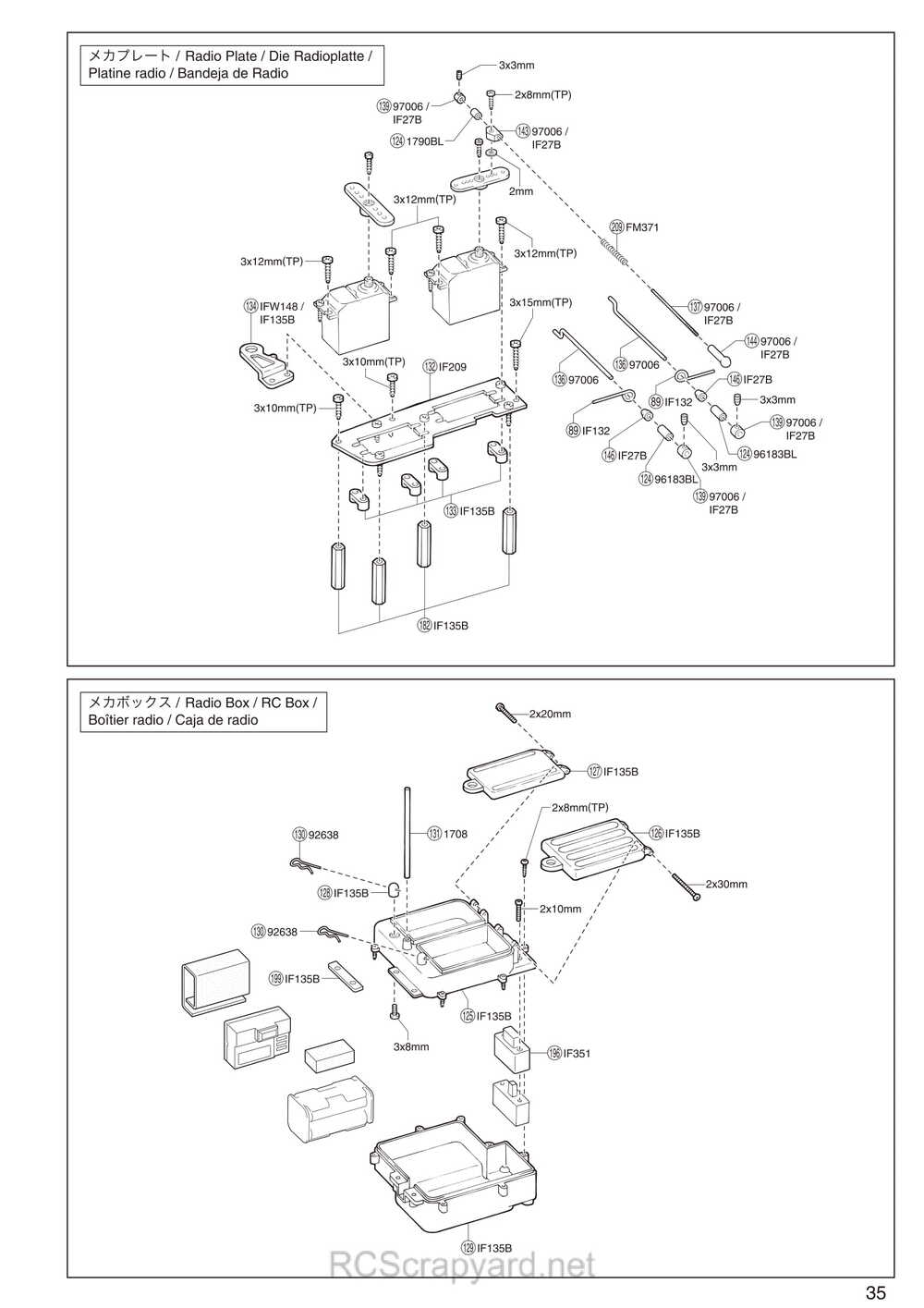 Kyosho - 31277SG - Inferno-US-Sports2 - Manual - Page 04