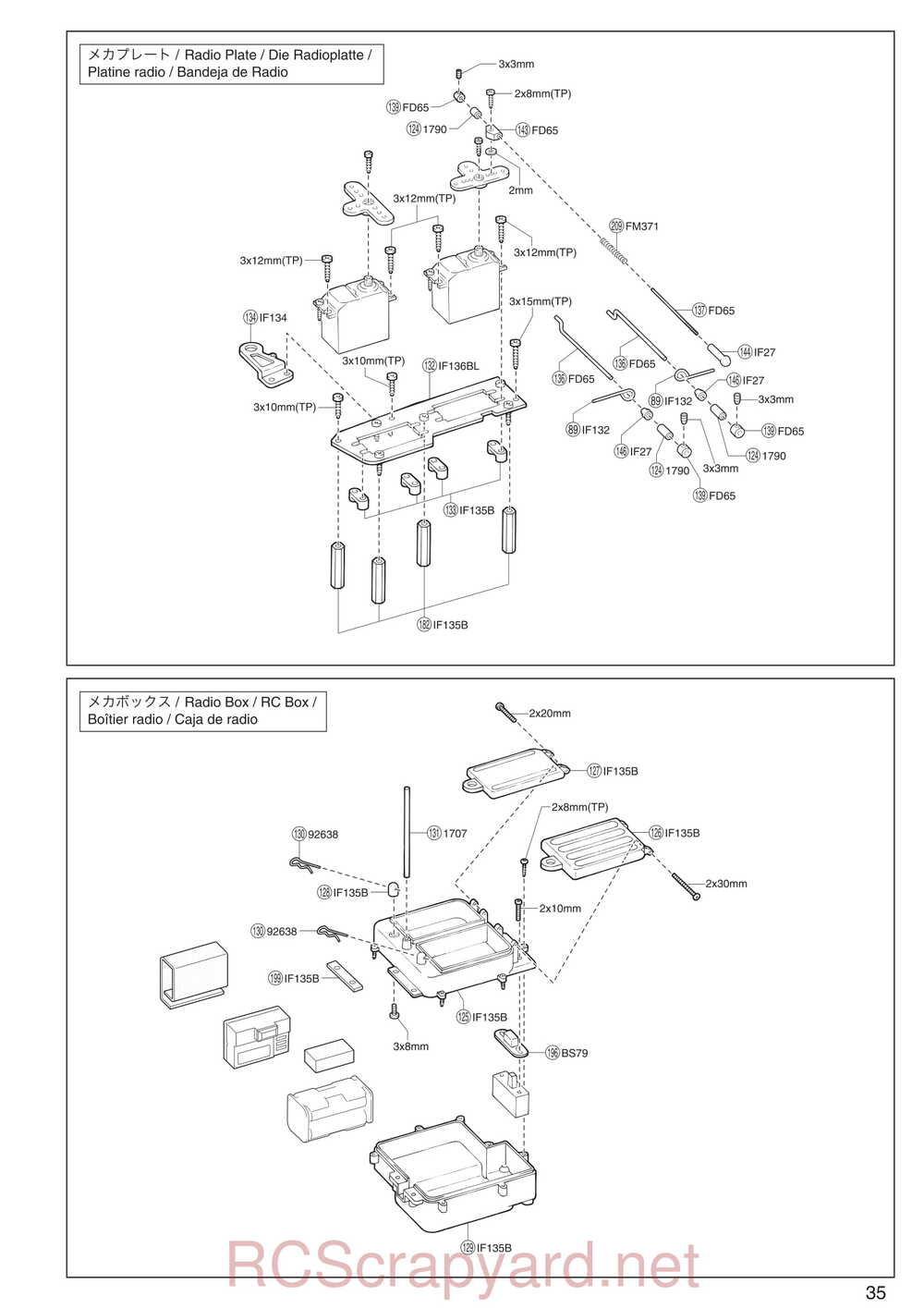 Kyosho - 31278 - Inferno-MP-7-5-Sports-3 - Manual - Page 03