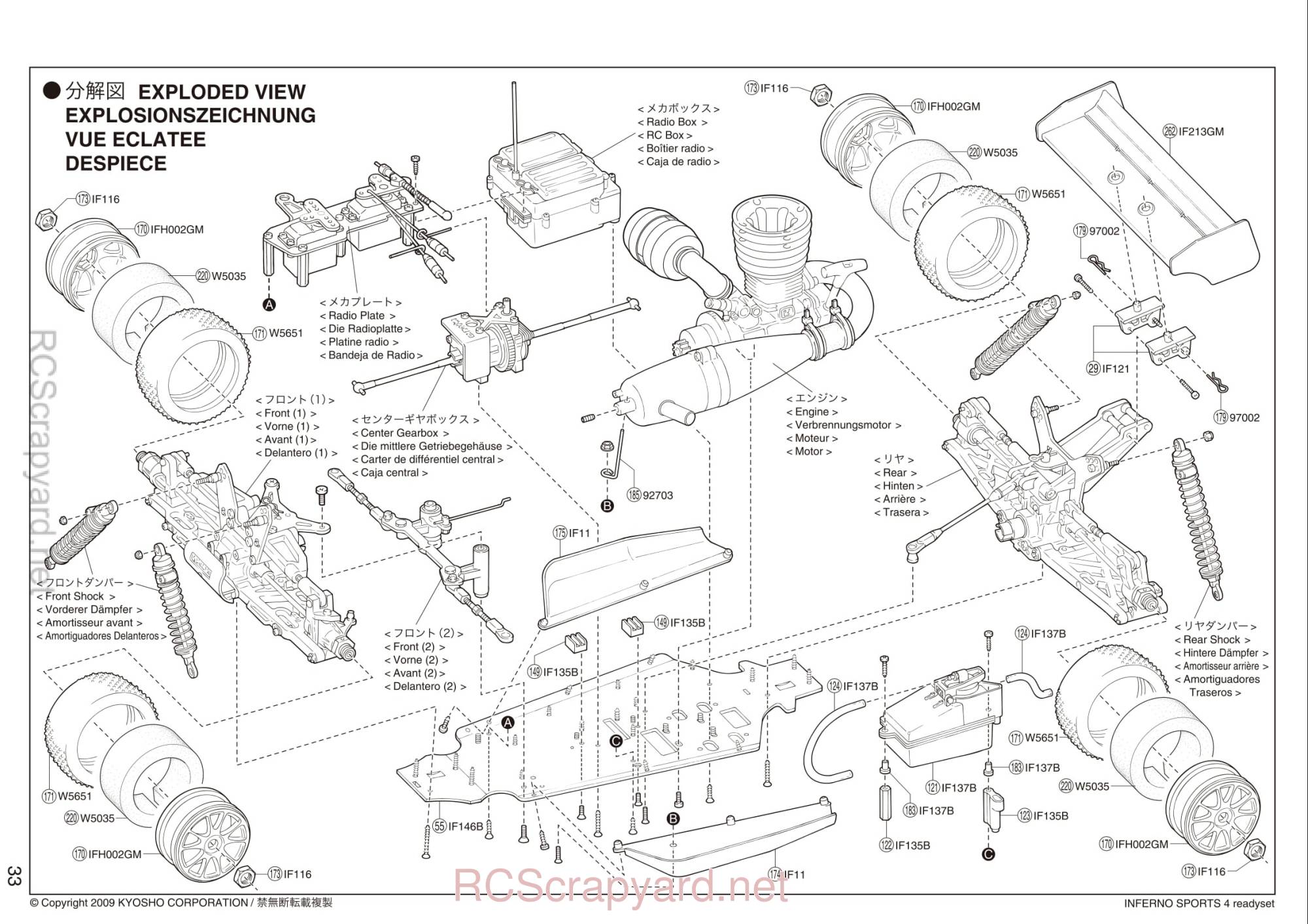 Kyosho - 31279 - INFERNO-MP-7-5-Sports-4 - Manual - Page 02