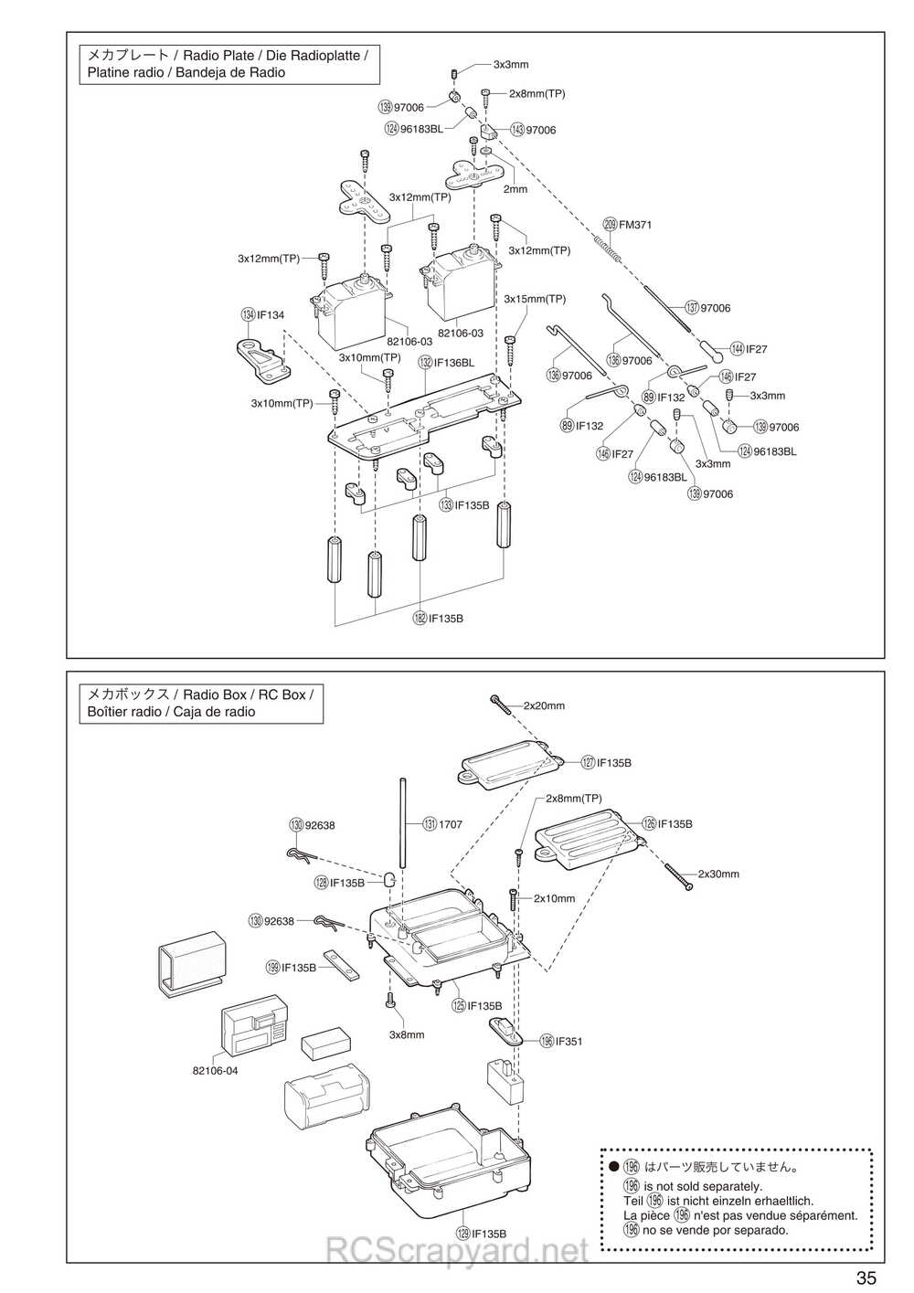 Kyosho - 31279 - INFERNO-MP-7-5-Sports-4 - Manual - Page 04