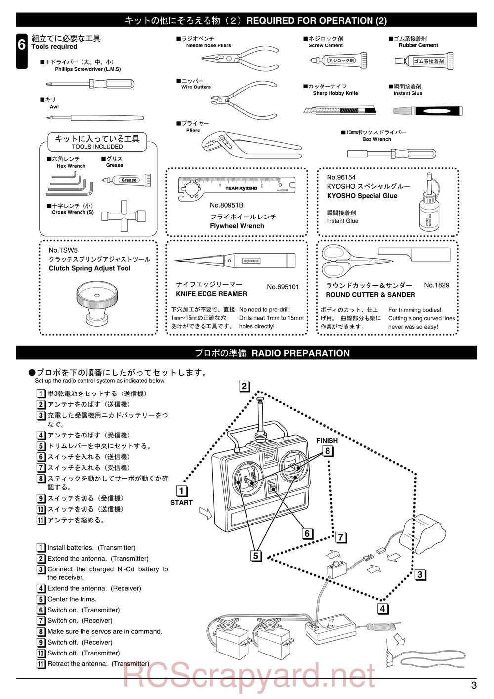 Kyosho - 31283 - Evolva-2003 - Manual - Page 03
