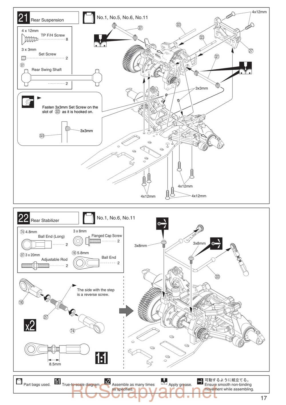 Kyosho - 31283 - Evolva-2003 - Manual - Page 17