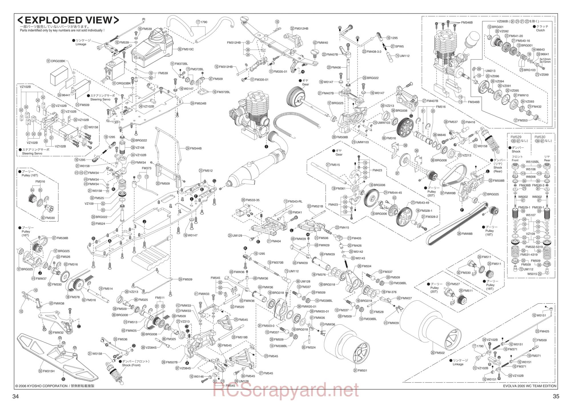 Kyosho - 31285 - Evolva-2005-WC - Manual - Page 02