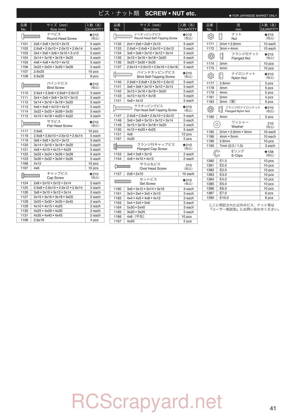 Kyosho - 31285 - Evolva-2005-WC - Manual - Page 08