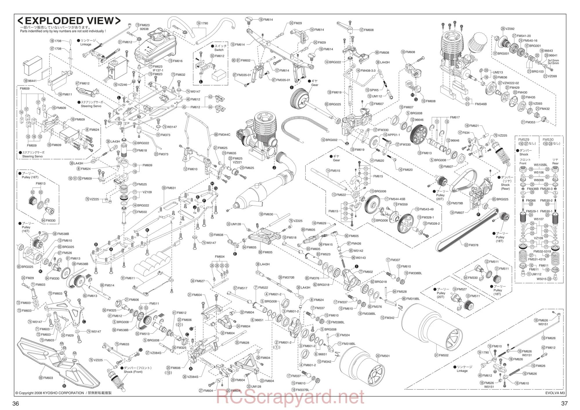 Kyosho - 31286 - Evolva-M3 - Manual - Page 02