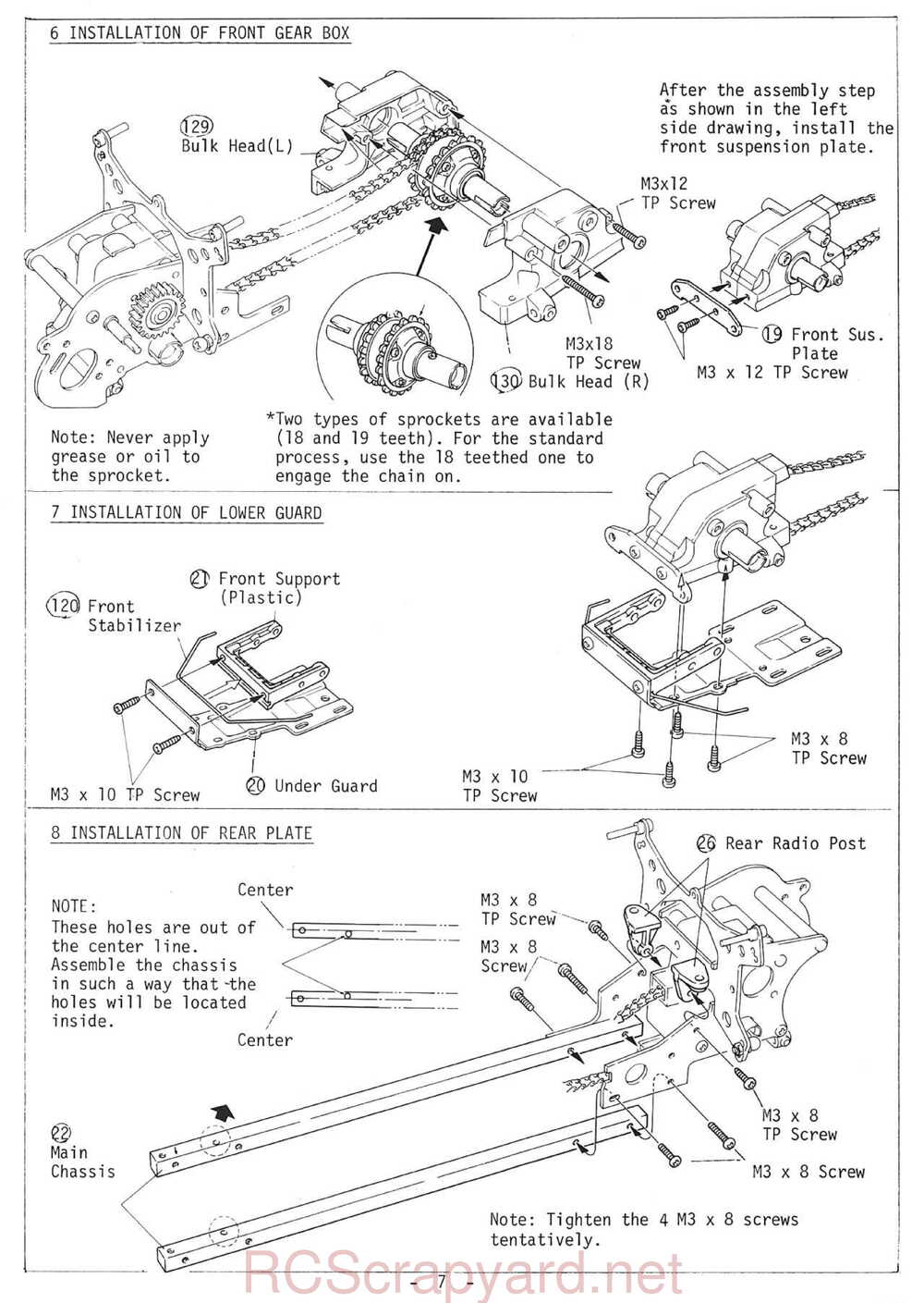 Kyosho - 3130 - Turbo-Optima - Manual - Page 07