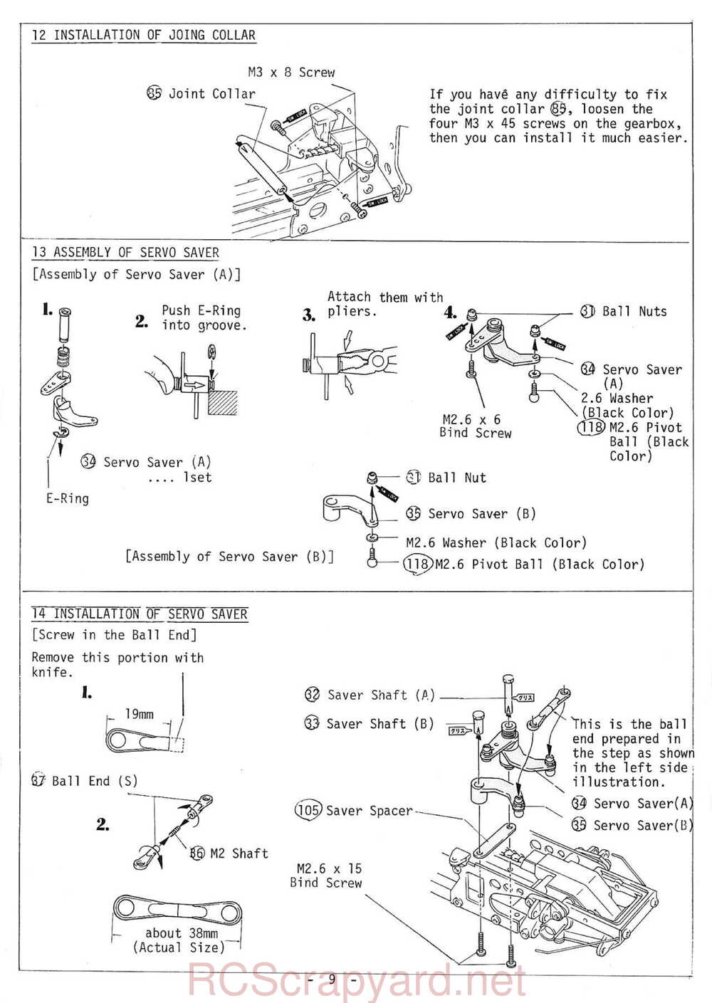 Kyosho - 3130 - Turbo-Optima - Manual - Page 09