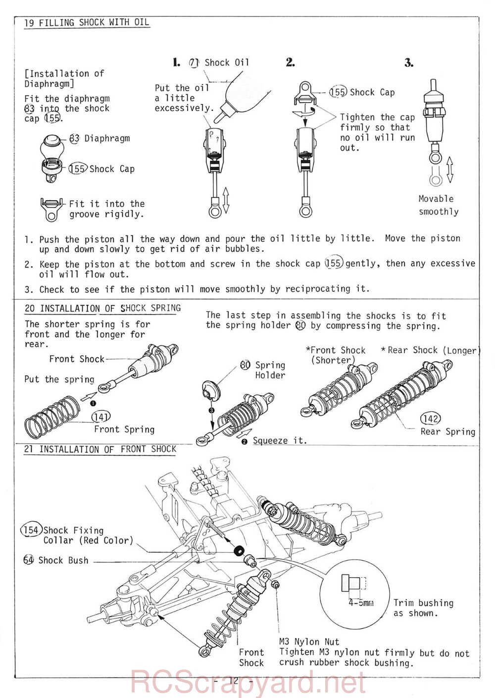 Kyosho - 3130 - Turbo-Optima - Manual - Page 12