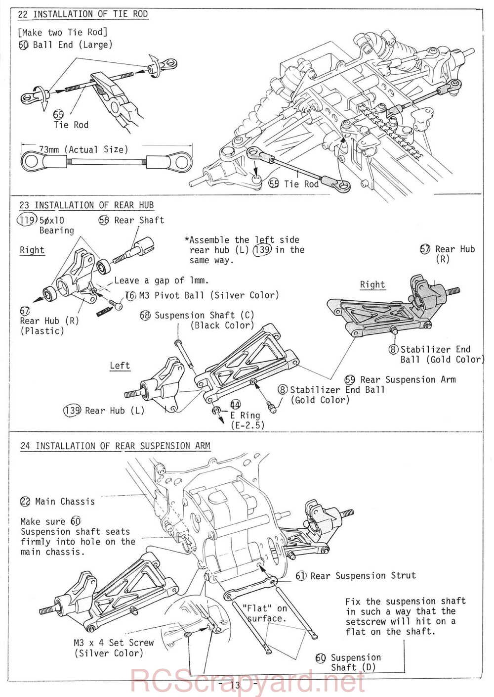 Kyosho - 3130 - Turbo-Optima - Manual - Page 13