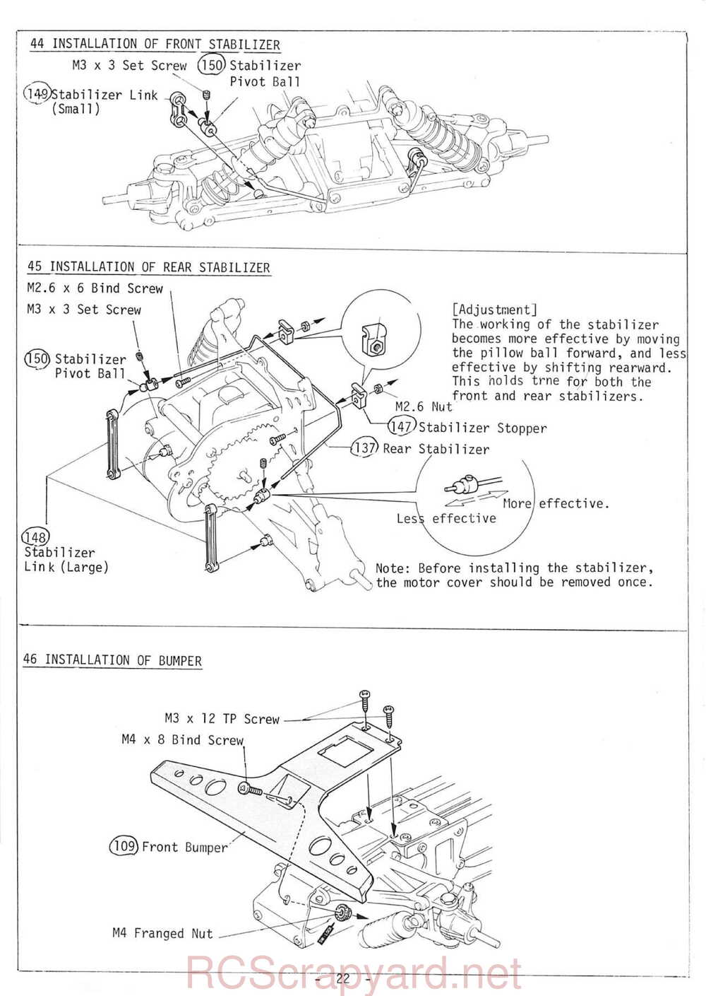 Kyosho - 3130 - Turbo-Optima - Manual - Page 22