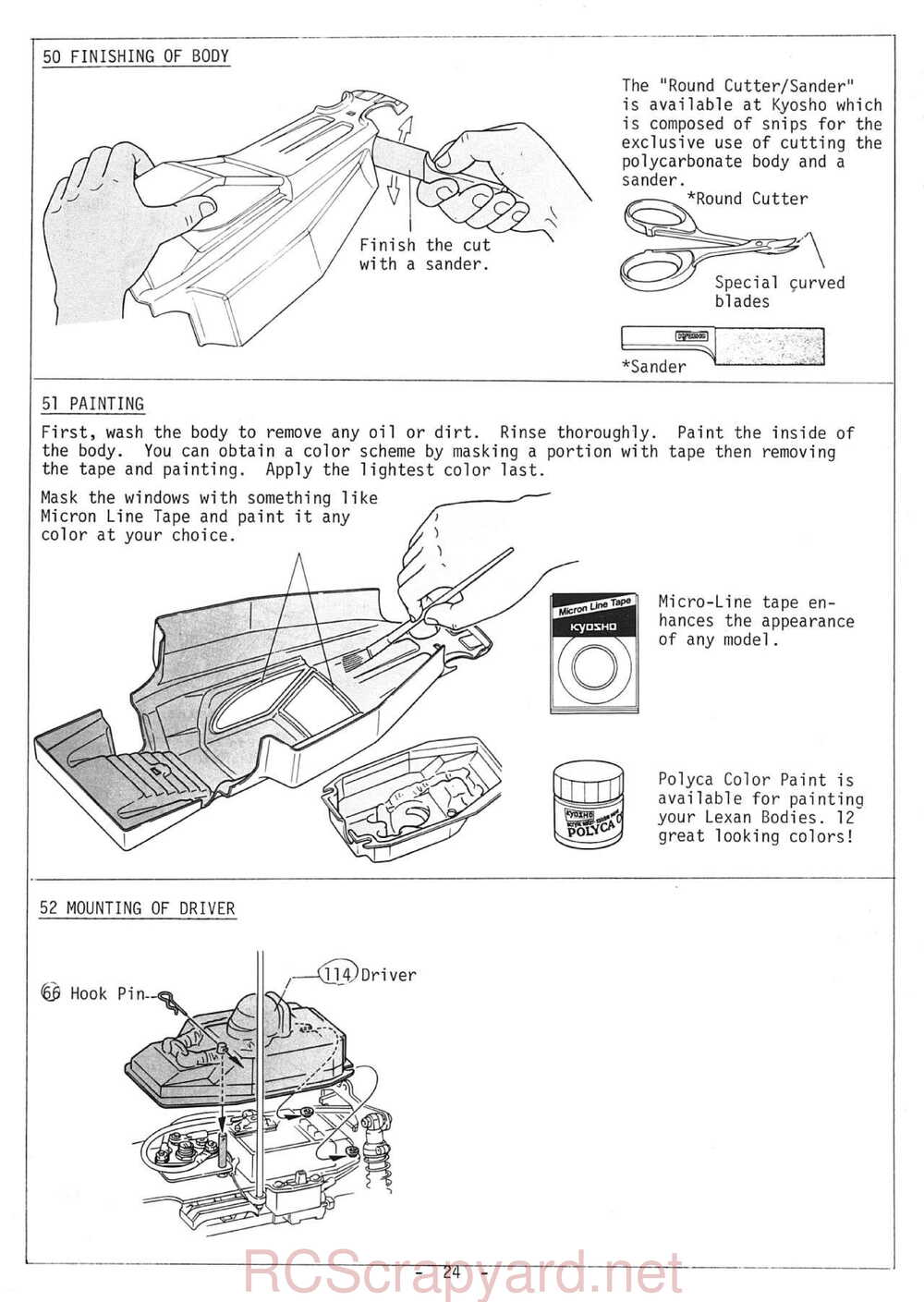 Kyosho - 3130 - Turbo-Optima - Manual - Page 24