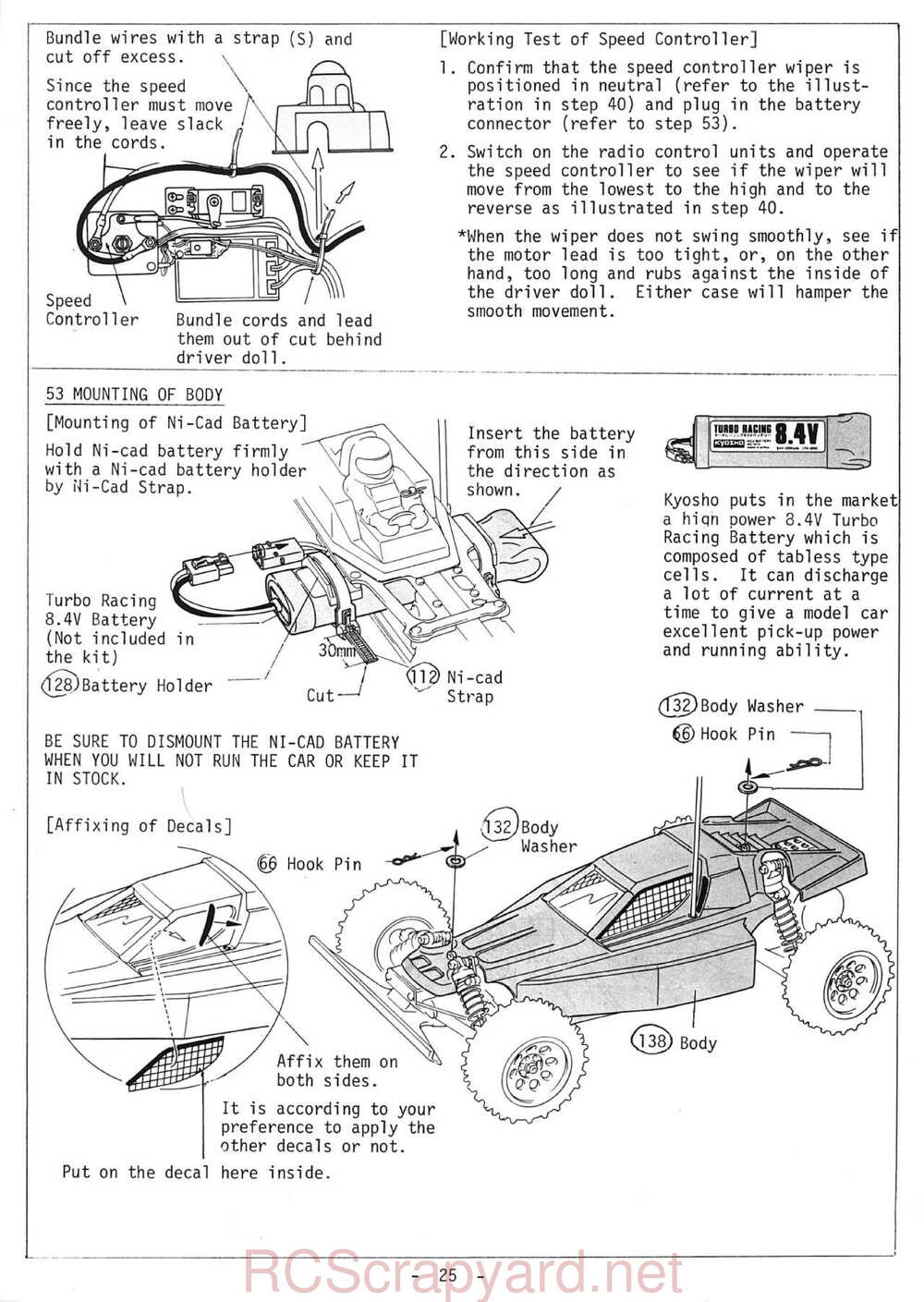 Kyosho - 3130 - Turbo-Optima - Manual - Page 25